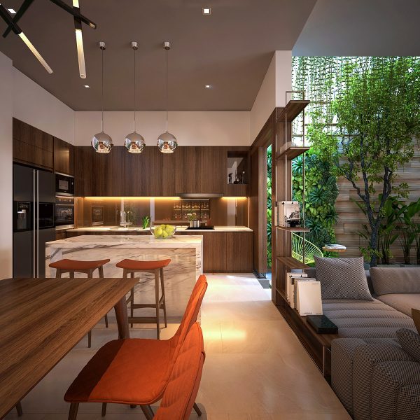 4 Homes That Feature Green Spaces Inside, With Courtyards & Terrariums