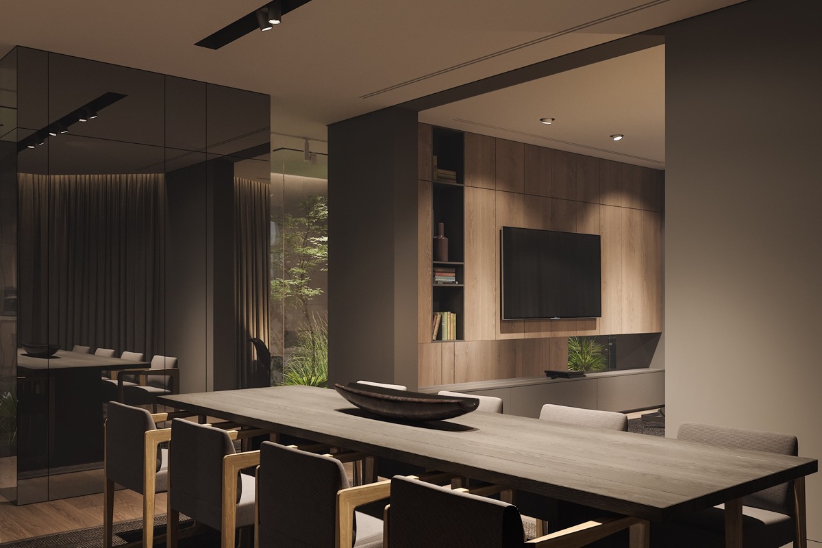 Modern dining table | Interior Design Ideas