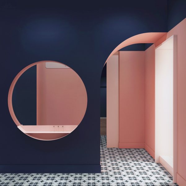 Interiors That Use Color Blocking To Segment Space