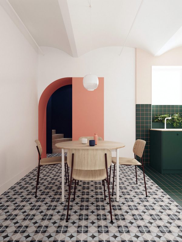 Interiors That Use Color Blocking To Segment Space