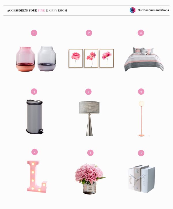 More Pink And Grey Design Inspiration