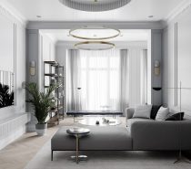Subtle Grey Interiors With Classic Details