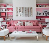 Neoclassical Interior Spliced With Sage Green & Pink Decor