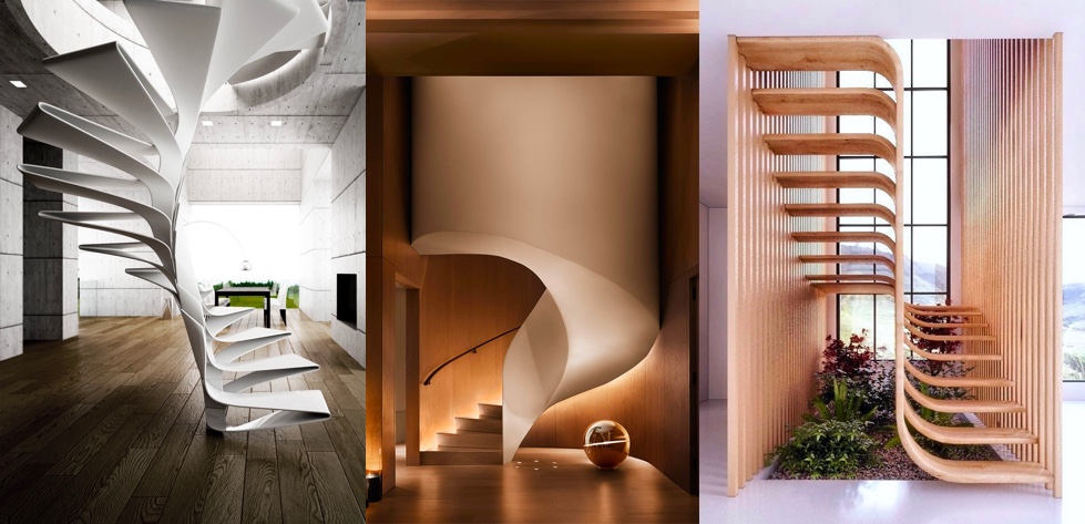 51 Stunning Staircase Design Ideas,Small Outdoor Water Fountain Design Ideas