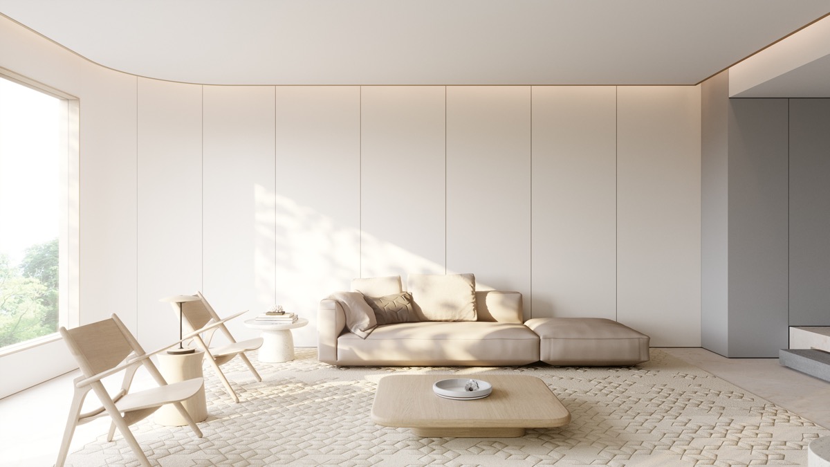 Neutral Modern Minimalist Interior Design 4 Examples That Masterfully Show Us How