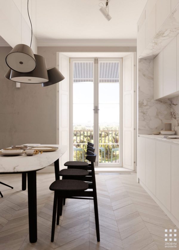 Monochrome Home Full Of Surprises And A Secret Utility Room