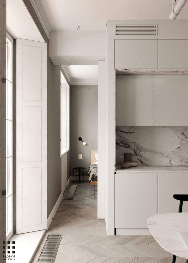 Monochrome Home Full Of Surprises And A Secret Utility Room