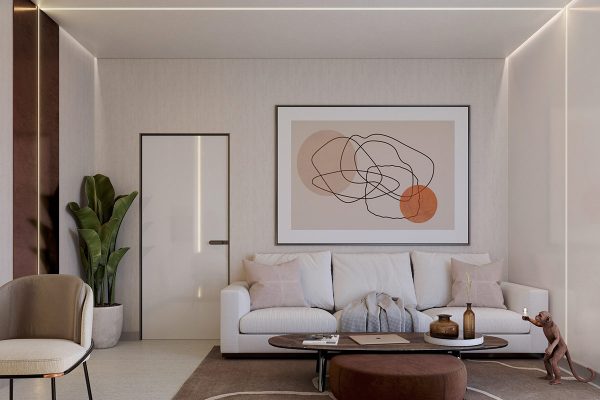 An Alluring Apartment Full Of Playful Monkeys And Copper Accents