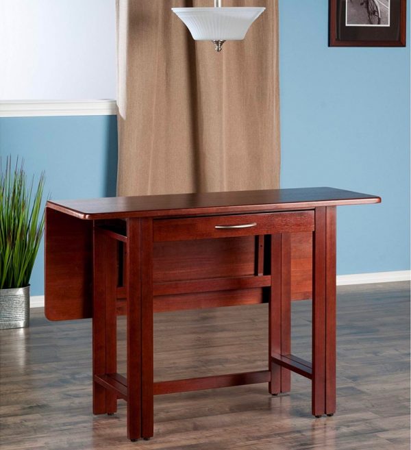 Narrow Small Drop Leaf Table - Using a drop leaf table as your kitchen