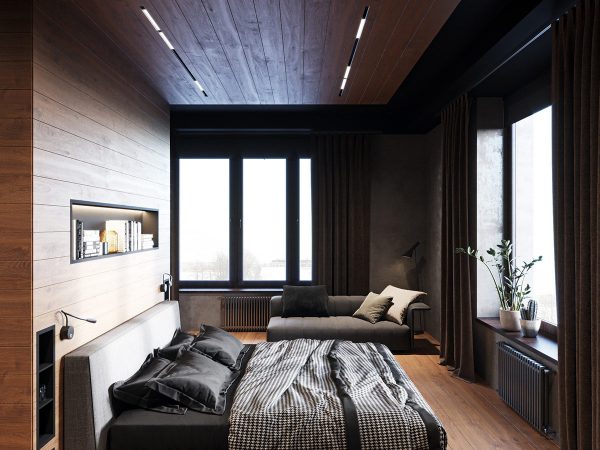 Luxury Apartment With An Industrial Vibe And A Cool Hallway [With Floor Plans]