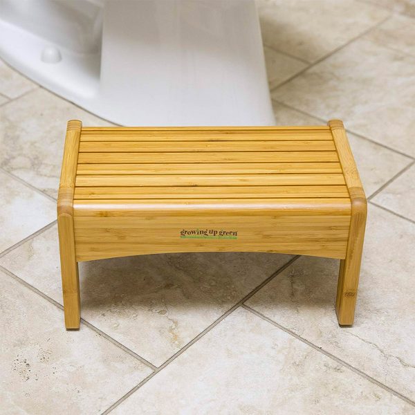 Kitchen Foot Stool Chair Bedroom Bench Bed Step Stool Bathroom Wood Folding NEW 