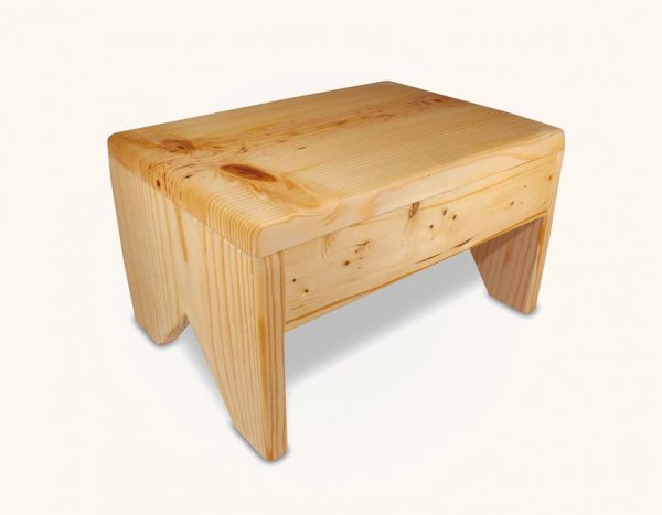 Wooden stool handmade stepping stool kids stool solid beech wood 