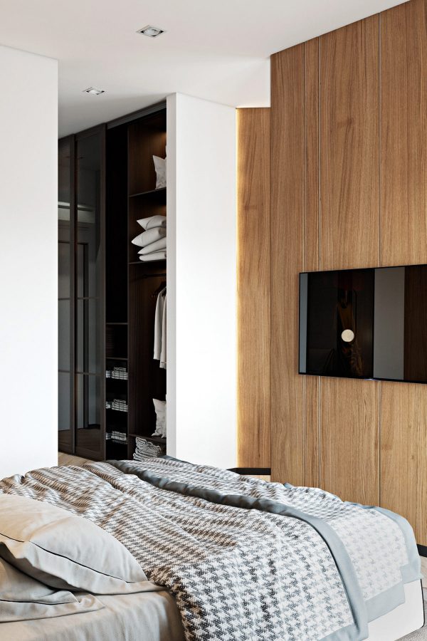 A Sophisticated Modern Family Home with Two Inspiring Kids Bedrooms