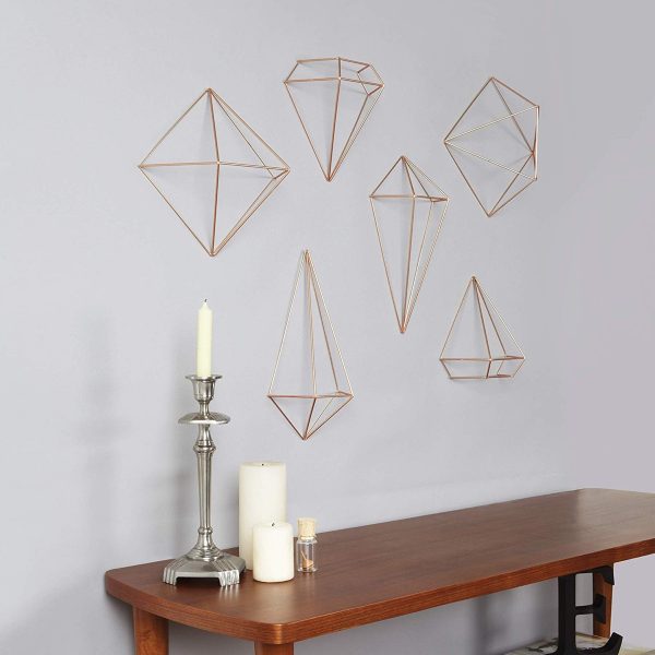 Product Of The Week: Eye-catching Geometric Metal Wall Decor Pieces
