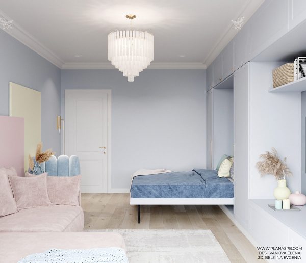 Pastel Coloured Interior With A Sweet Sense Of Fun