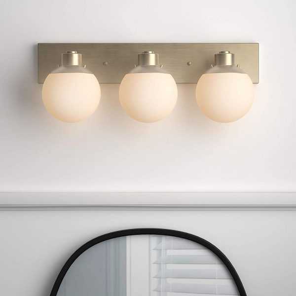Details about   Bathroom Vanity Lights Fixtures Lucalda 4 Light Moden Bathroom Lighting Fixtures 