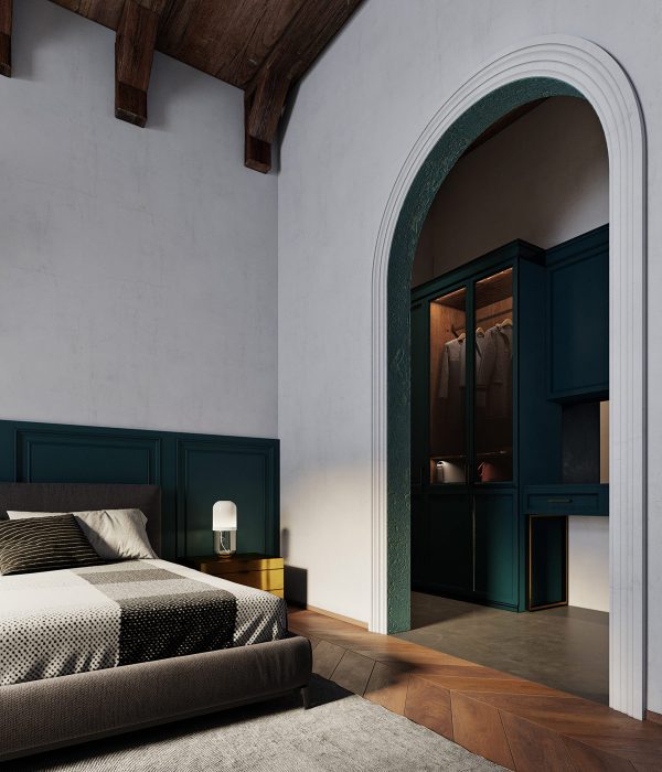 Cohesive Colour Themes, Archways And Exposed Wooden Beams