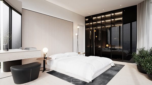 Elegance and Class Wrapped In Two Modern Interiors