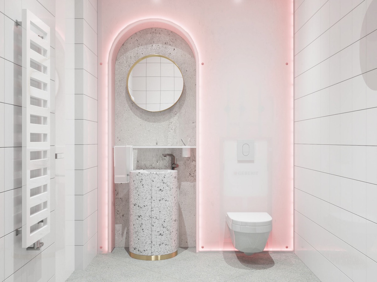 51 Pink Bathrooms With Tips Photos And Accessories To Help You
