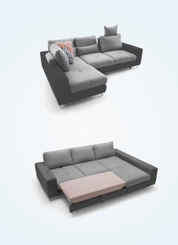 Featured image of post Grey Sleeper Sectional / Sectionals with chaise power reclining sectional free design services small space sectional sleeper sectional storage ottoman l shaped sectional leather sectionals.