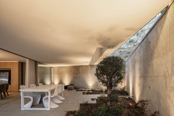 Intriguing Modern Home Cut Into The Earth In Portugal