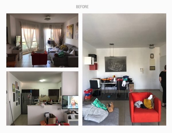 Cozy Modern Home Renovation In Grey, Brass & Blush (Before & After Pics)