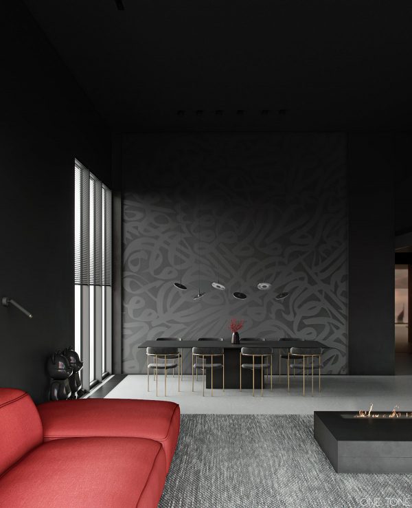 A Duo Of Deliciously Dark Luxury Interiors