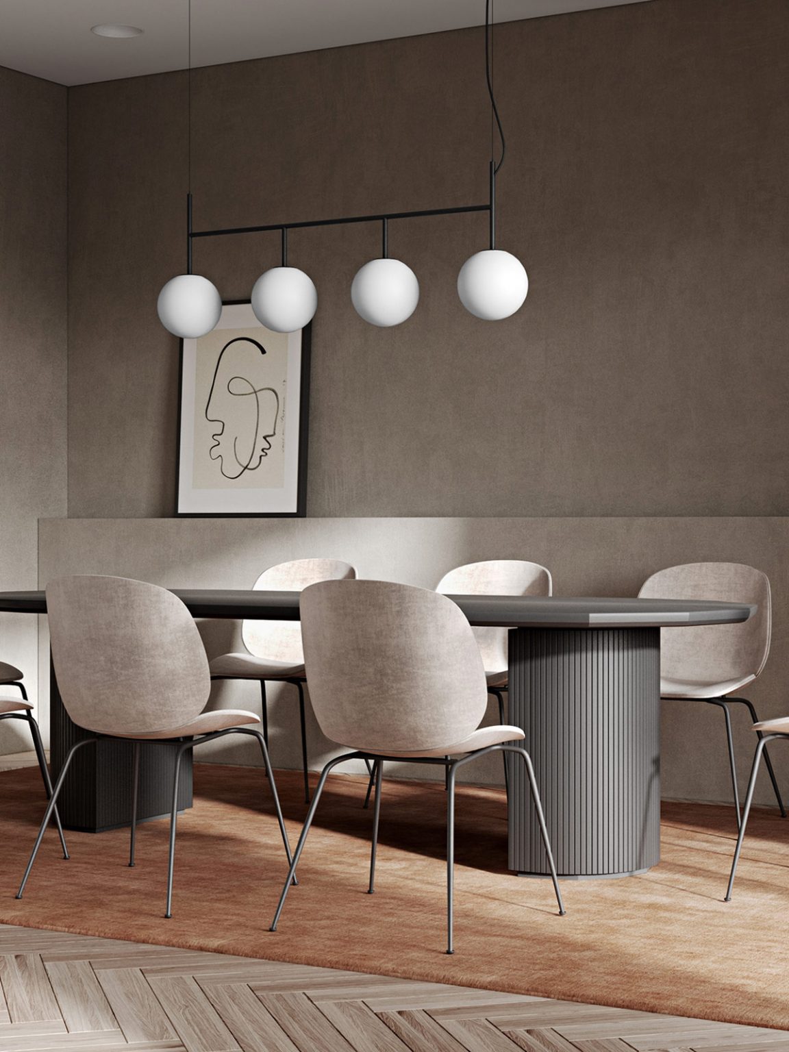 modern dining table | Interior Design Ideas