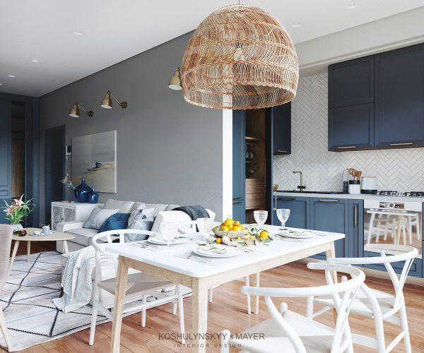 Uplifting Blue Interiors That Give That Blue Sky Mood