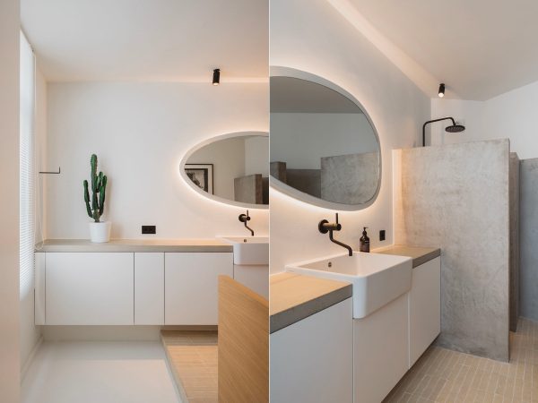 farmhouse bathroom sink design ideas