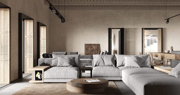The Modern Rustic Charm Of A Luxury Mediterranean Villa