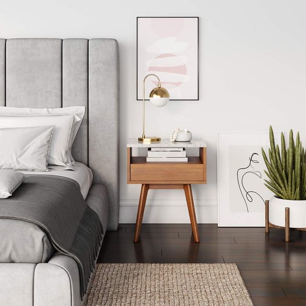 51 Bedside Tables That Blend Convenience And Style In The Bedroom Brand new and high quality. interior design ideas