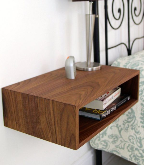 pine tree Glad hand over 51 Bedside Tables that Blend Convenience and Style in the Bedroom