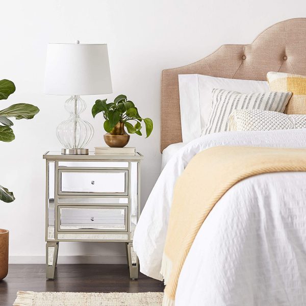 51 Bedside Tables That Blend Convenience And Style In The Bedroom Get the best deals on mirror bedside tables. home designing