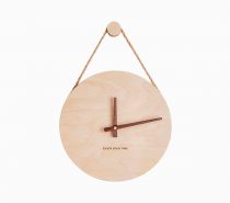 Product Of The Week: Non-ticking Modern Wooden Clock