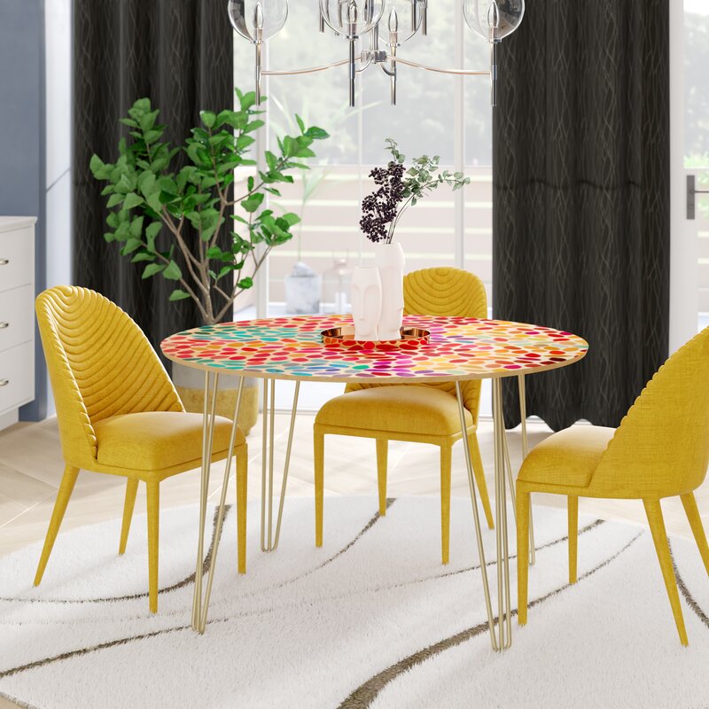 51 Small Dining Tables To Save Space Without Sacrificing Style,Flower Graphic Design Images