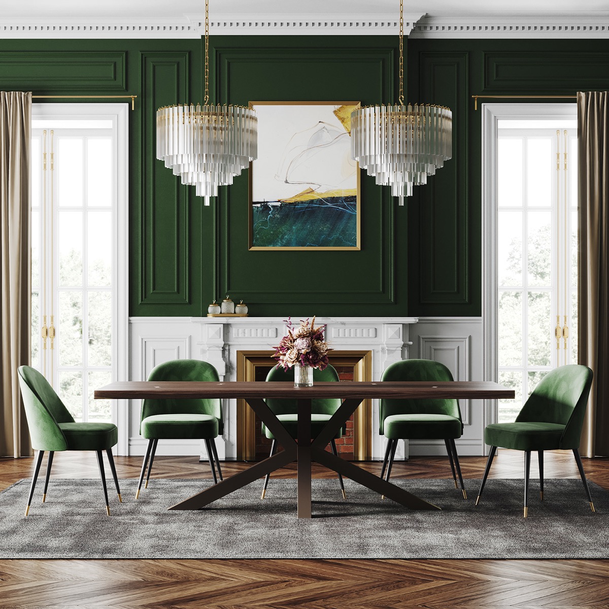  The Green Dining Room 