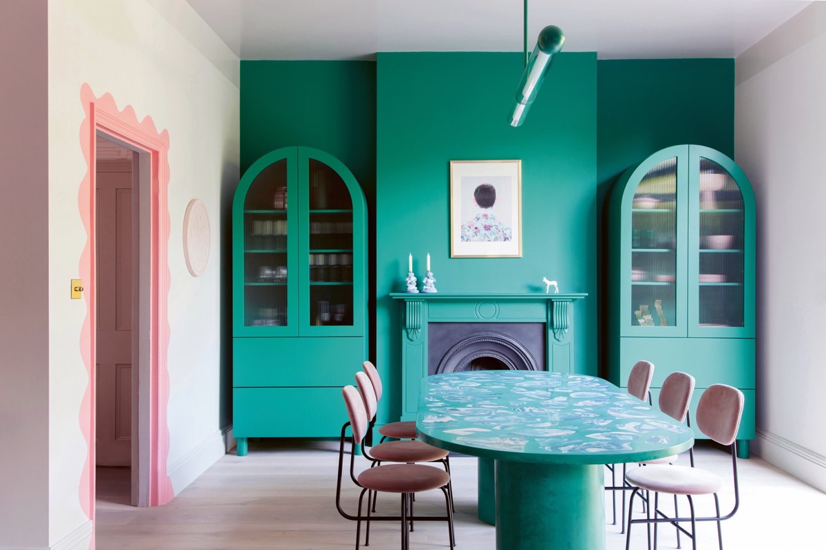 20 Gorgeous Green Dining Rooms With Tips And Accessories To Help ...