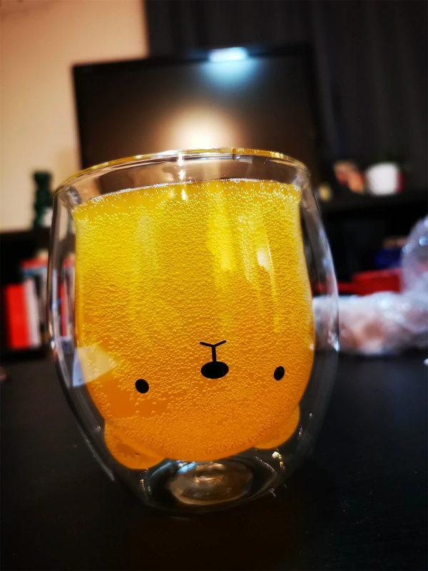 Product Of The Week: A Cute Double Walled Bear Glass