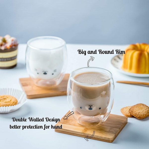 Product Of The Week: A Cute Double Walled Bear Glass