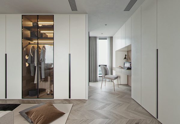 Serenely Stylish White And Wood Interiors