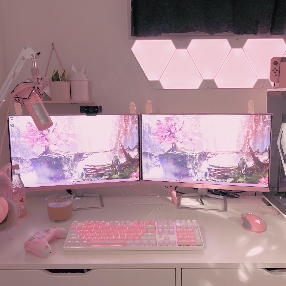 Featured image of post Green Gaming Setup Aesthetic - Collection by katierelish • last updated 10 days ago.