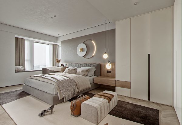 Serenely Stylish White And Wood Interiors