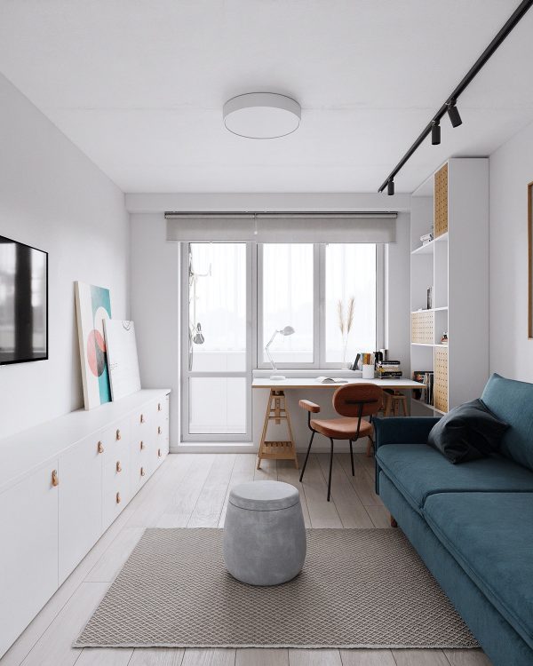 Small Scale City Chic: Apartments Under 50 Sqm (With Floor Plans)