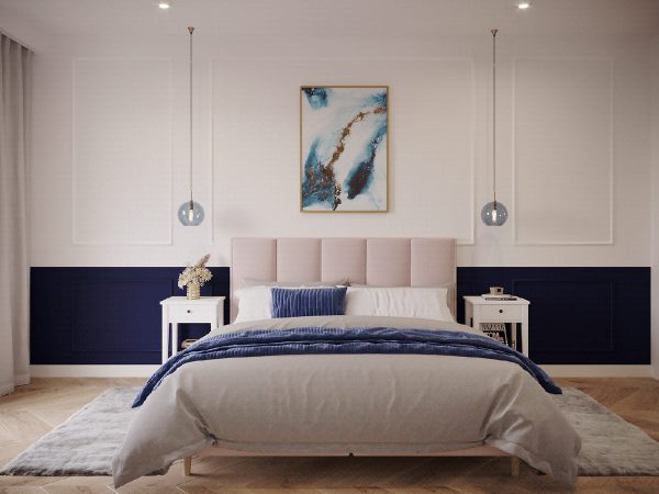 Sweet And Soothing Pink And Blue Interiors
