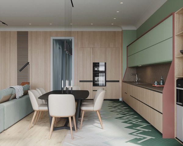 Green & Brown Interior Decor Palettes Inspired by Nature