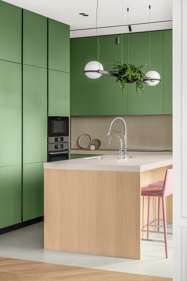 Personalising A Modern Interior With Green, Blue, Pink & Yellow Accent Decor