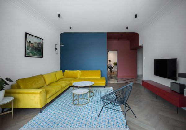 Red, Yellow And Blue Interiors That Offer Colourful Contrast