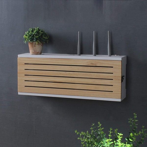 Product Of The Week: A Beautiful Wall Storage Box To Hide Your Router