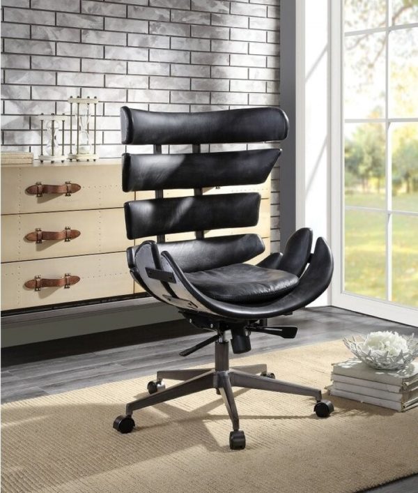 51 Faux And Genuine Leather Office Chairs